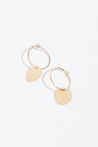 14k Vermeil Sleeper Hoop Earrings By Erth Jewelry At Free People